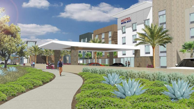 Hampton Inn Imperial Beach Artist Rendering