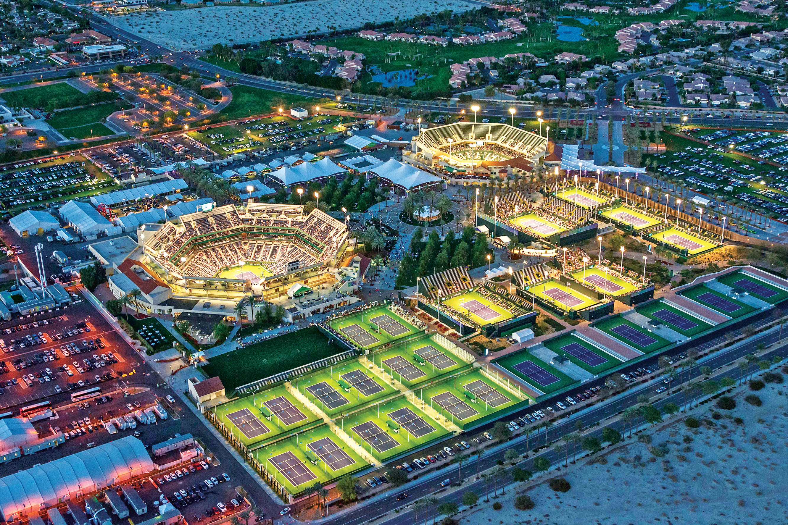 Indian Wells Stadium One Watkins Landmark Construction