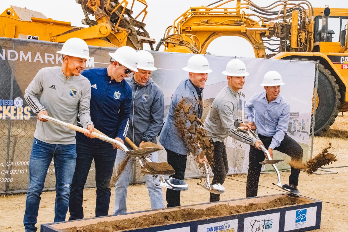 Sockers Break Ground on New Arena